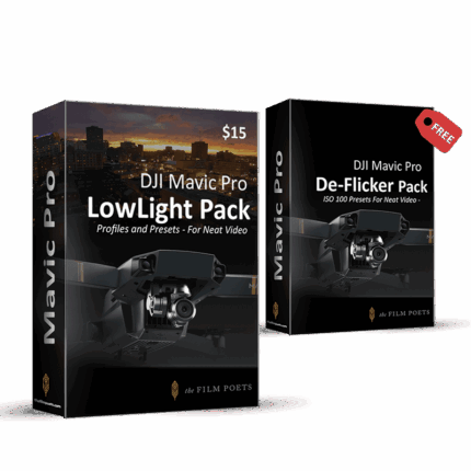 Low Light Pack for DJI Mavic Pro and Neat Video