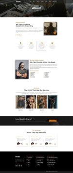 Recort Recording Studio Elementor Template Kit - Image 3