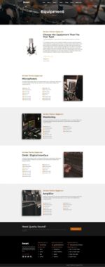 Recort Recording Studio Elementor Template Kit - Image 10