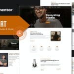 Recort Recording Studio Elementor Template Kit