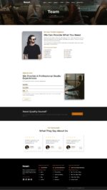 Recort Recording Studio Elementor Template Kit - Image 8