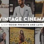 50 Vintage Cinematic Lightroom Presets and LUTs