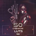 50 Cyberpunk LUTs Pack