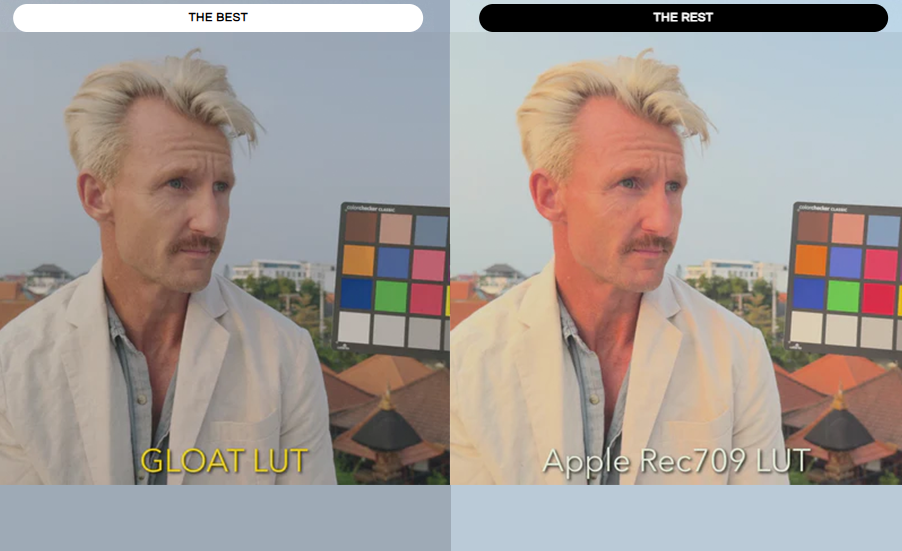 GLOAT LUT for Apple Log