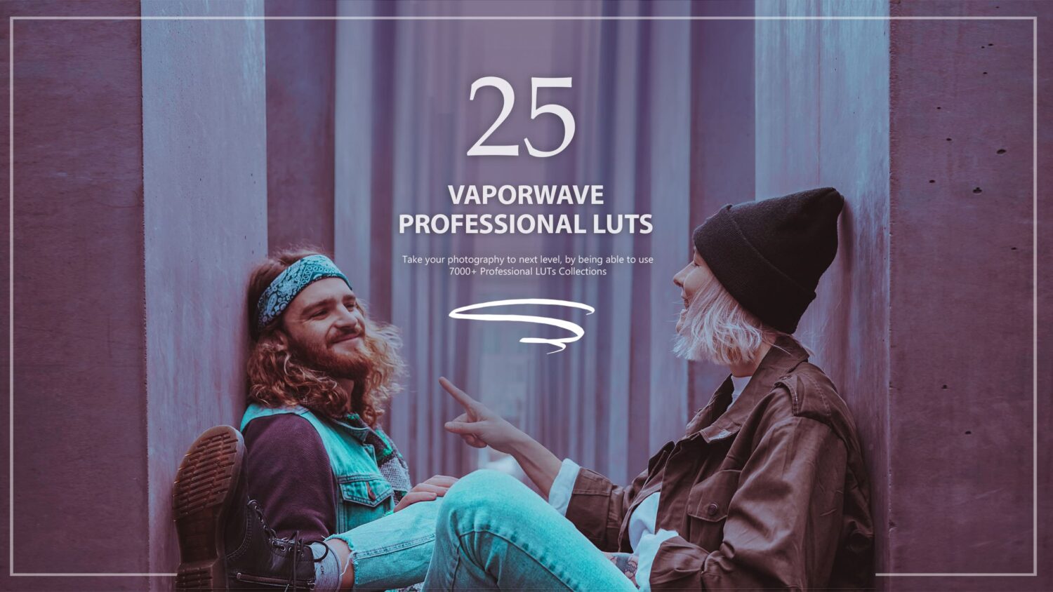 25 Vaporwave LUTs Pack 25 Vaporwave LUTs Pack