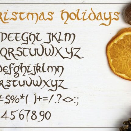 25 Christmas Fonts