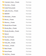 master collection 2 presets 3.0