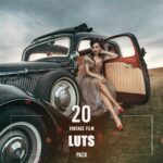 20 Vintage Film LUTs Pack