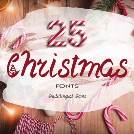 25 Christmas Fonts