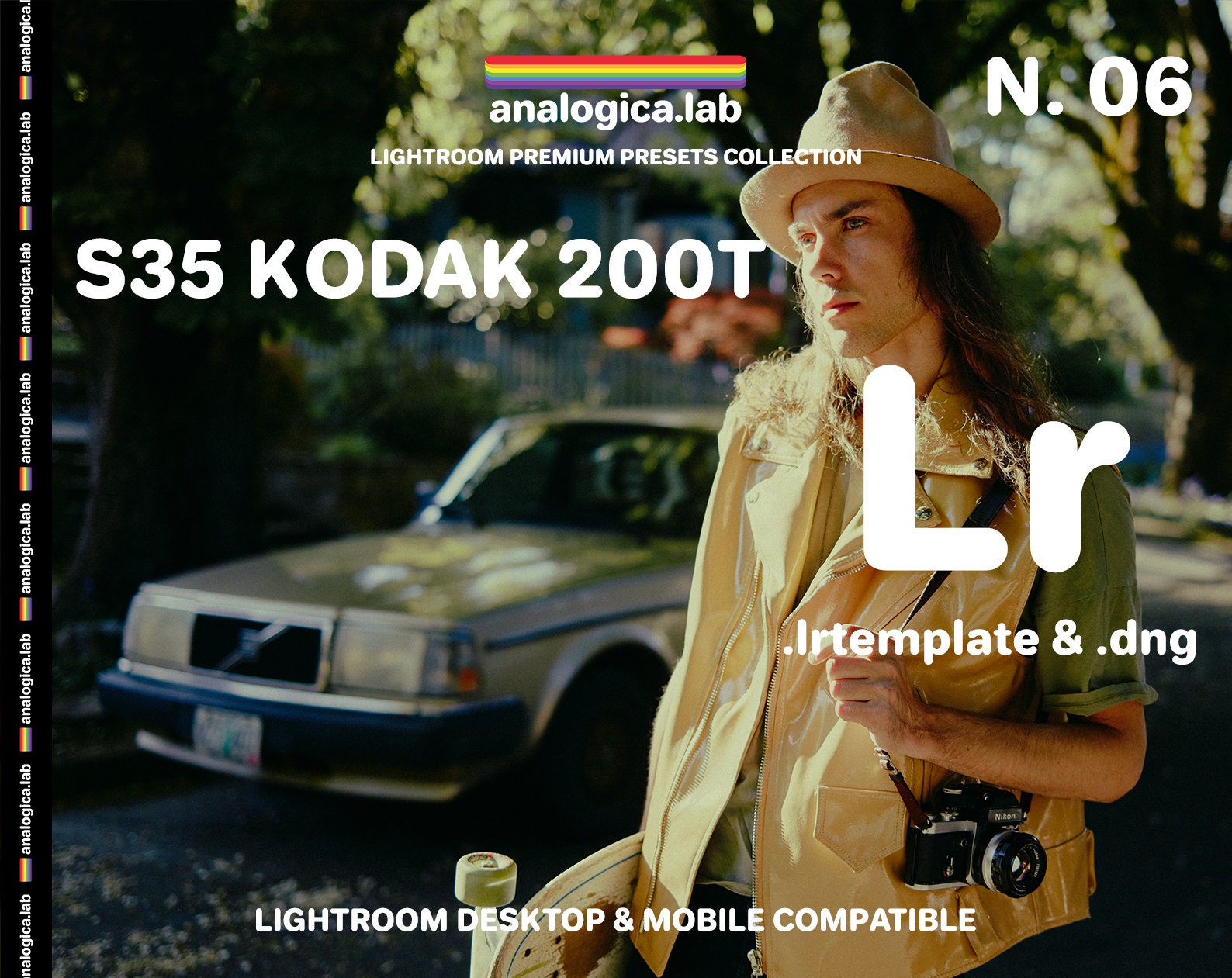 Lightroom-Preset-S35-KODAK-200T-S35MM-Film-Simulation.jpg Lightroom Preset S35 KODAK 200T S35MM Film Simulation - Image 1